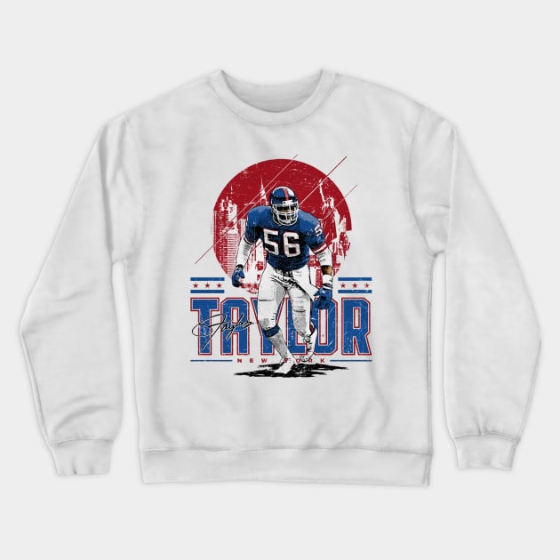 Lawrence Taylor New York G Skyline Crewneck Sweatshirt by Buya_Hamkac